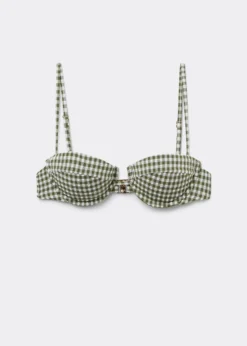 Balconcino Costume Green Vichy