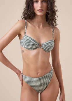 Balconcino Costume Green Vichy