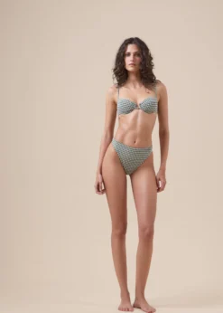 Brasiliana Alta Costume Green Vichy