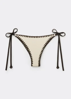 Brasiliana Lacci Costume Bicolor Embroidery