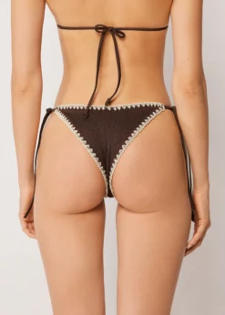 Brasiliana Lacci Costume Bicolor Embroidery