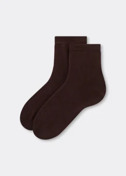 Calze Corte con Bordo Lavorato
