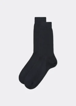 Calze Corte con Filo di Scozia Uomo