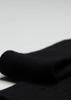 Calze Lunghe a Coste con Lana e Cashmere da Uomo