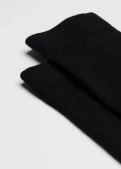 Calze Lunghe con Cotone e Lana da Uomo
