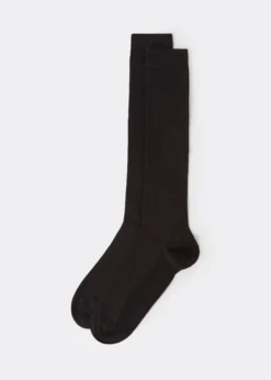 Calze Lunghe in Cotone Elasticizzato Uomo