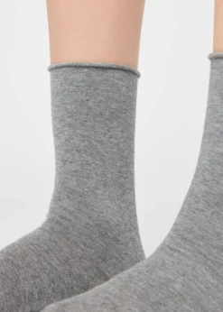 Calzini Corti Senza Elastico in Cotone