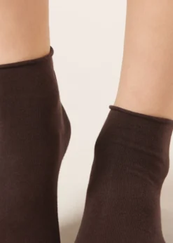 Calzini Corti Senza Elastico in Cotone