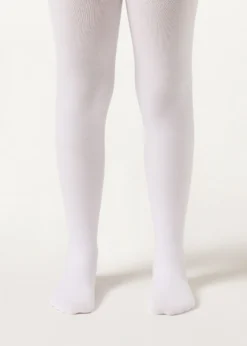Collant in Cotone Organico Bambina