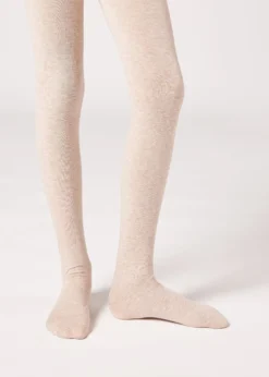 Collant in Cotone Organico Bambina