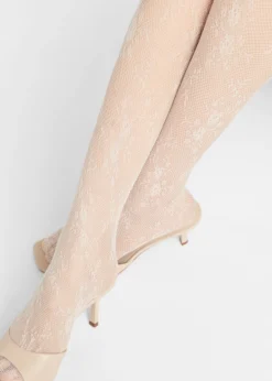 Collant Pizzo Floreale