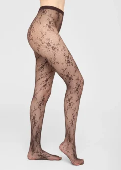Collant Pizzo Floreale