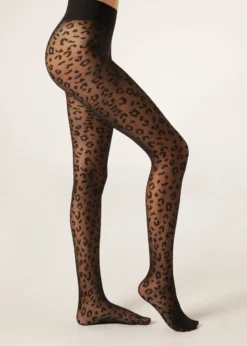 Collant Velati 30 Denari Animalier