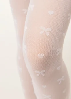 Collant Velati Fiocchi Bambina