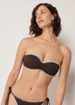 Fascia Costume Bicolor Embroidery