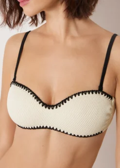 Fascia Costume Bicolor Embroidery