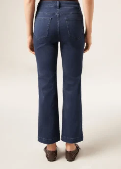 Jeans a Zampa Cropped