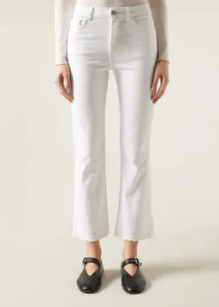 Jeans a Zampa Cropped