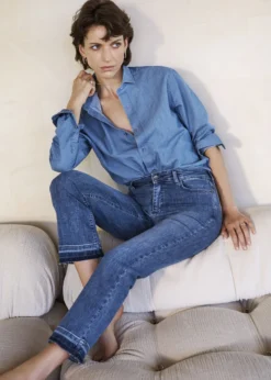 Jeans a Zampa Cropped