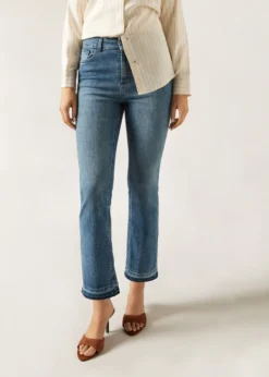 Jeans a Zampa Cropped