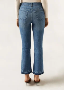 Jeans a Zampa Cropped