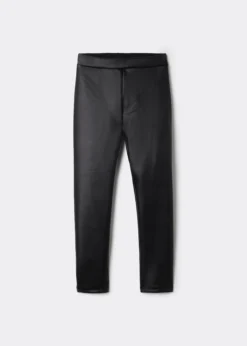 Leggings Termico Bambina Effetto Pelle