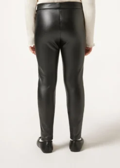 Leggings Termico Bambina Effetto Pelle