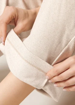 Pantaloni a Palazzo con Cashmere