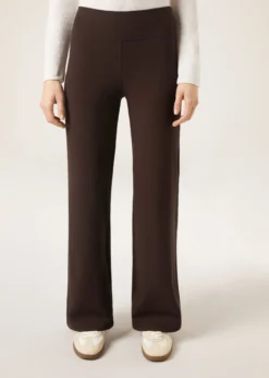 Pantaloni a Palazzo con Cashmere