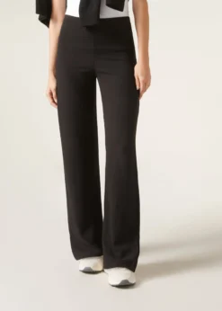 Pantaloni a Palazzo con Cashmere