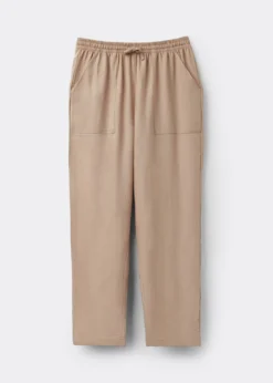 Pantaloni Lunghi Lino e Viscosa