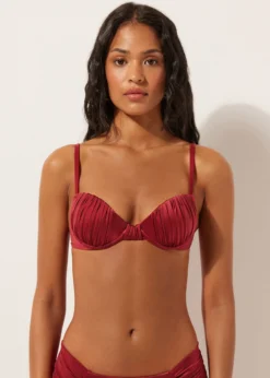 Push up Imbottito Costume Shiny Satin