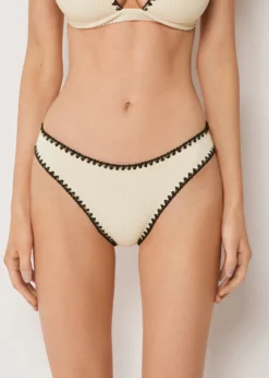 Slip Costume Bicolor Embroidery