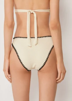 Slip Costume Bicolor Embroidery