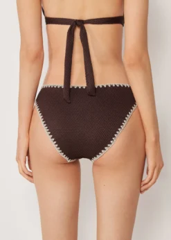 Slip Costume Bicolor Embroidery