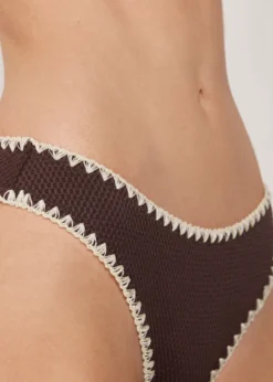 Slip Costume Bicolor Embroidery
