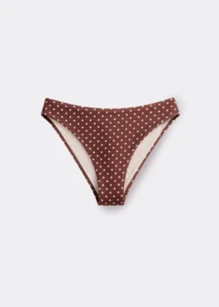 Slip Costume Polka Dot Brown