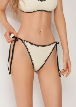 Slip Lacci Costume Bicolor Embroidery