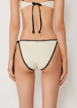 Slip Lacci Costume Bicolor Embroidery