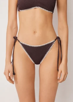 Slip Lacci Costume Bicolor Embroidery