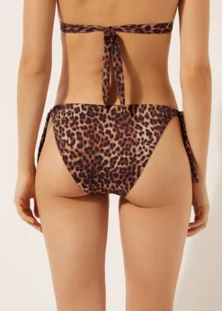 Slip Lacci Costume Brown Animalier