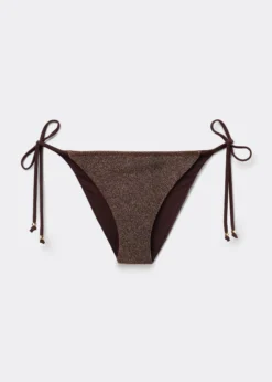 Slip Lacci Costume Brown Glitter