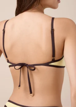 Top Canotta Costume Bicolor Piping