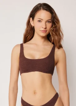 Top Canotta Costume Crinkle Waves