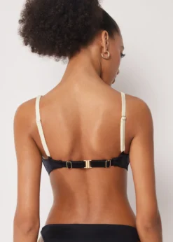 Top Canotta Costume Elegant Bicolor