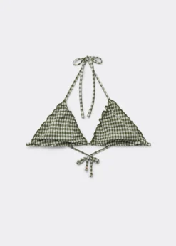 Triangolo Costume Green Vichy