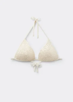 Triangolo Imbottito Costume Sequin Net